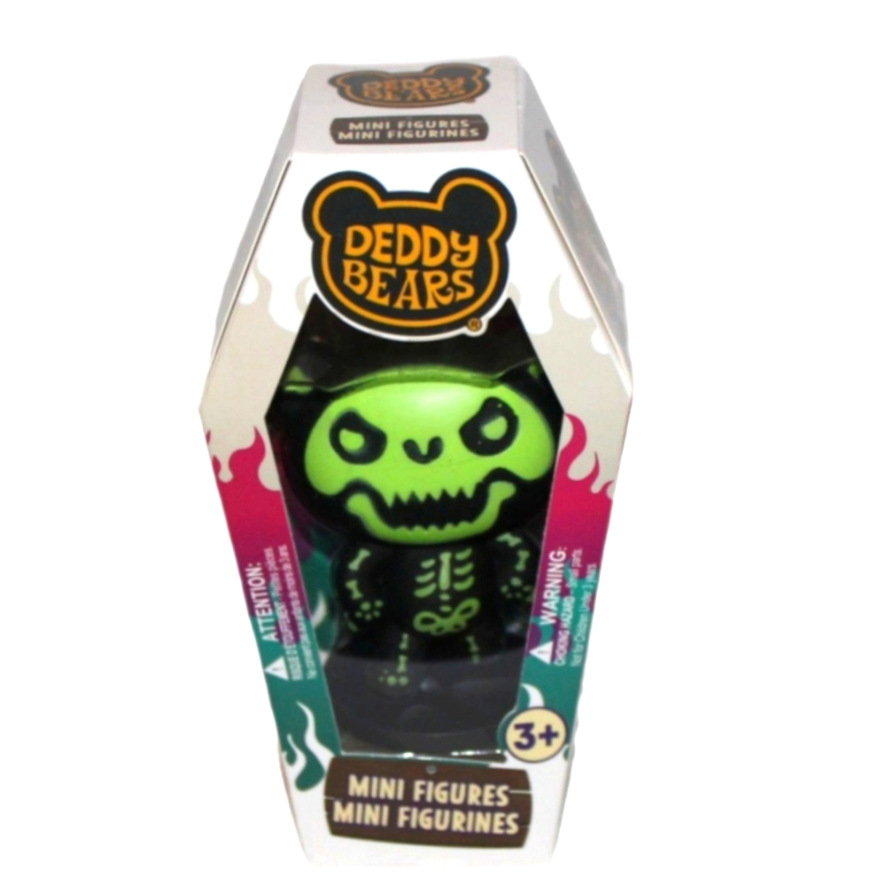 Deddy Bears Green Skeleton Mini Figure